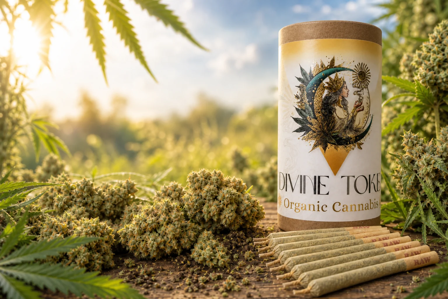 Divine Toke Pre-Roll Multi-Pack — 20 sun-grown 1g joints for $120